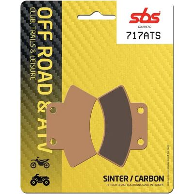 Plaquettes de frein SBS 717 ATS Sinterisées - ATV - Publicité Plaquettes de frein SBS 717 ATS Sinterisées - ATV - Publicité