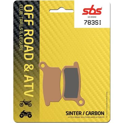 Plaquette de frein Sbs Go Ahead 783SI Bronze TU Unisex - Publicité Plaquette de frein Sbs Go Ahead 783SI Bronze TU Unisex - Publicité