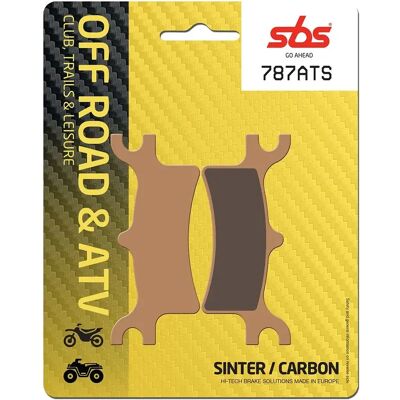 Plaquettes de frein SBS 787ATS Bronze - Pièces de Frein - Publicité Plaquettes de frein SBS 787ATS Bronze - Pièces de Frein - Publicité
