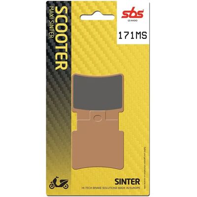 Plaquettes de frein SBS 171MS - Brake Pads - Publicité Plaquettes de frein SBS 171MS - Brake Pads - Publicité