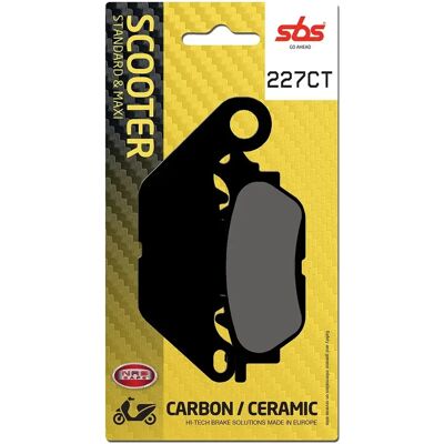 Plaquette de frein moto SBS 227CT Noir TU Unisex - Publicité Plaquette de frein moto SBS 227CT Noir TU Unisex - Publicité