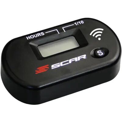 Compteur moto d'heure sans fil avec velcro Scar Noir TU Unisex - Publicité Compteur moto d'heure sans fil avec velcro Scar Noir TU Unisex - Publicité