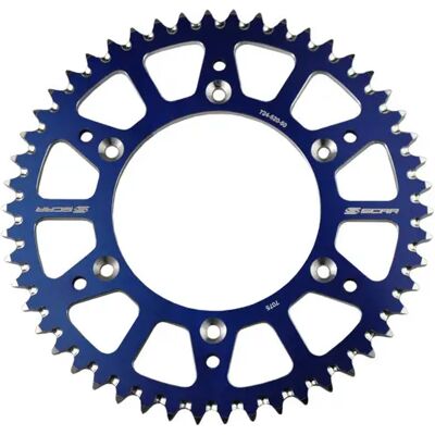 Couronne moto aluminium Standard Scar 520 Gas Gas EC 250 Bleu 51T Unisex - Publicité Couronne moto aluminium Standard Scar 520 Gas Gas EC 250 Bleu 51T Unisex - Publicité
