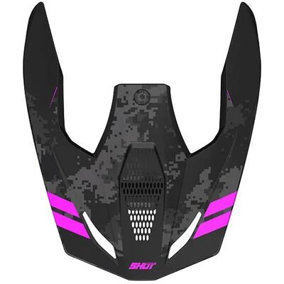 Visière casque de moto cross Shot Race Gear Furious Rose TU Unisex - Publicité Visière casque de moto cross Shot Race Gear Furious Rose TU Unisex - Publicité