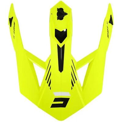 Visière casque de moto cross Shot Race Gear Prism Noir TU Unisex - Publicité Visière casque de moto cross Shot Race Gear Prism Noir TU Unisex - Publicité
