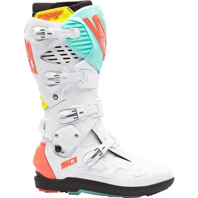 Bottes moto cross Sidi Crossfire 3 Blanc 41 Unisex - Publicité Bottes moto cross Sidi Crossfire 3 Blanc 41 Unisex - Publicité