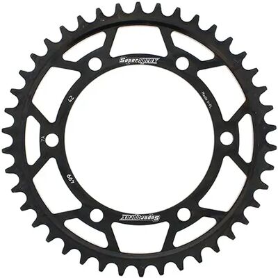 Couronne de moto Supersprox RFE-499:42 - Noir - Publicité Couronne de moto Supersprox RFE-499:42 - Noir - Publicité
