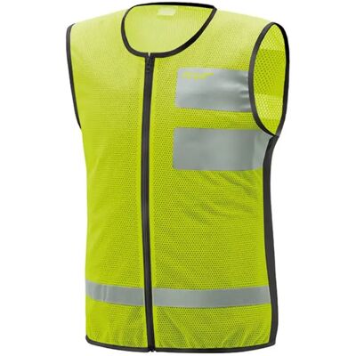 Gilet de sécurité 2ème catégorie Tucano Urbano EPI CE Jaune S/M Unisex - Publicité Gilet de sécurité 2ème catégorie Tucano Urbano EPI CE Jaune S/M Unisex - Publicité