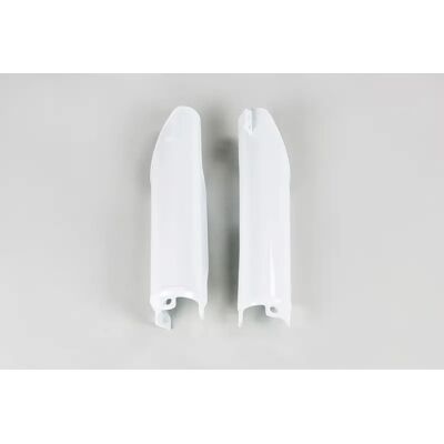 Protecteurs de Fourche Ufo - Blanc - Honda Crf 450 R, 250 R, 450 X, 250 X, 125 - Protecteurs de Fourche - Publicité Protecteurs de Fourche Ufo - Blanc - Honda Crf 450 R, 250 R, 450 X, 250 X, 125 - Protecteurs de Fourche - Publicité
