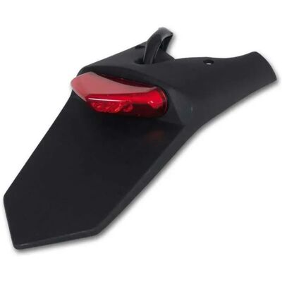 Support de plaque d'immatriculation moto feu LED UFO Noir TU Unisex - Publicité Support de plaque d'immatriculation moto feu LED UFO Noir TU Unisex - Publicité