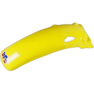 Garde-boue arrière jaune UFO pour Suzuki RM 125 250 400 1980 - Protection moto - Publicité Garde-boue arrière jaune UFO pour Suzuki RM 125 250 400 1980 - Protection moto - Publicité