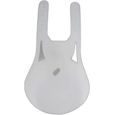 Plaque numéro frontale Oval translucide UFO Blanc TU Unisex - Publicité Plaque numéro frontale Oval translucide UFO Blanc TU Unisex - Publicité