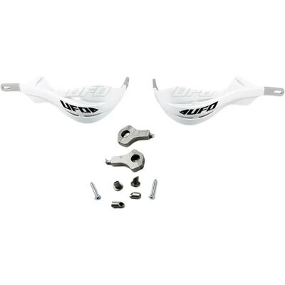 Protège-mains moto alu UFO Blanc TU Unisex - Publicité Protège-mains moto alu UFO Blanc TU Unisex - Publicité