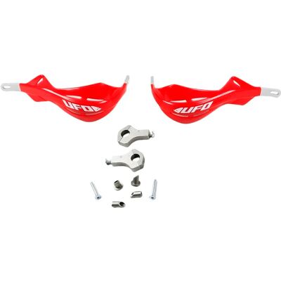 Protège-mains moto alu UFO Rouge TU Unisex - Publicité Protège-mains moto alu UFO Rouge TU Unisex - Publicité