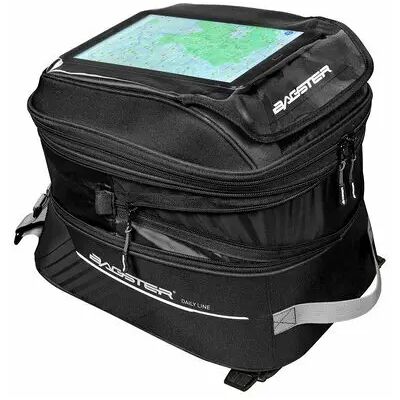 Sacoche de réservoir base traditionnelle Bagster D-Line Impact Noir TU Unisex - Publicité Sacoche de réservoir base traditionnelle Bagster D-Line Impact Noir TU Unisex - Publicité