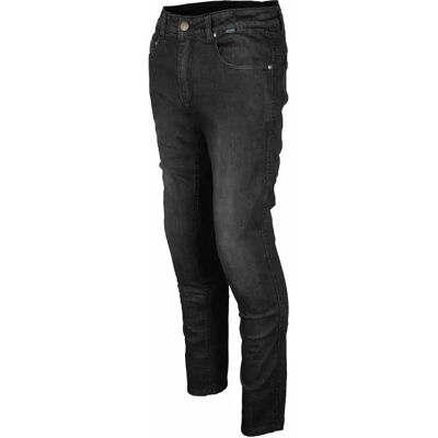 Jeans Moto Slim Gms Rattle - Noir Gris - 42 - Unisexe - Publicité Jeans Moto Slim Gms Rattle - Noir Gris - 42 - Unisexe - Publicité