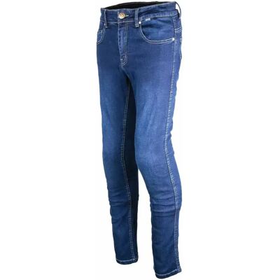 GMS Rattle Slim Pantalons Moto pour Femme - Bleu - 38 - Publicité GMS Rattle Slim Pantalons Moto pour Femme - Bleu - 38 - Publicité