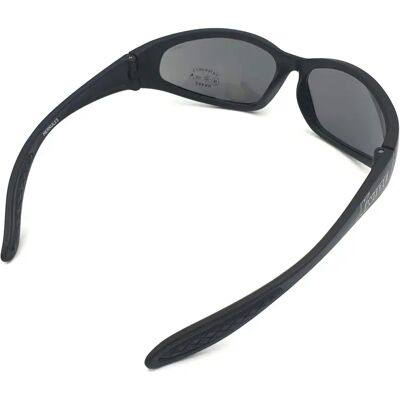 Lunettes de moto Brazoline Hercules UV400 Noir TU Unisex - Publicité Lunettes de moto Brazoline Hercules UV400 Noir TU Unisex - Publicité