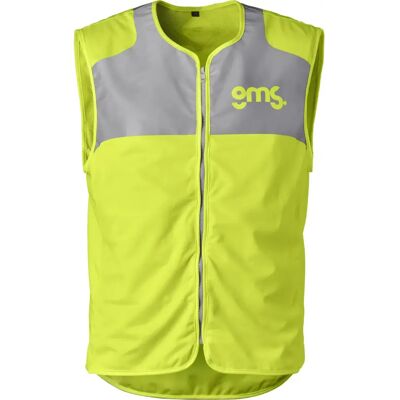 Gilet léger GMS Jaune 3XL/4XL Unisex - Publicité Gilet léger GMS Jaune 3XL/4XL Unisex - Publicité