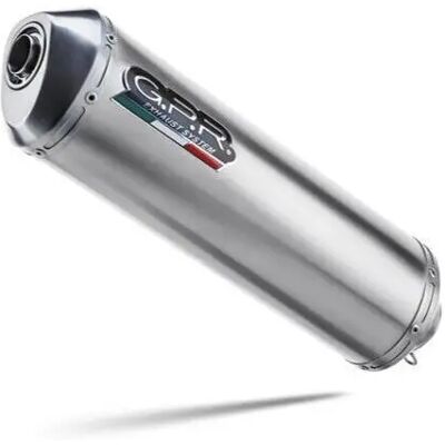 Silencieux moto GPR Exhaust Satinox Dr 350 - S 1990-1993 Argenté TU Unisex - Publicité Silencieux moto GPR Exhaust Satinox Dr 350 - S 1990-1993 Argenté TU Unisex - Publicité