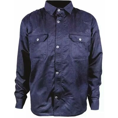 Chemise moto Harisson Battle Bleu M Male - Publicité Chemise moto Harisson Battle Bleu M Male - Publicité