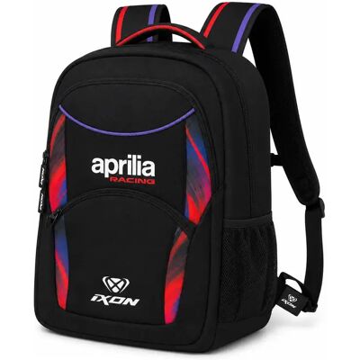 Sac à dos moto Ixon Aprilia 26 Noir TU Unisex - Publicité Sac à dos moto Ixon Aprilia 26 Noir TU Unisex - Publicité