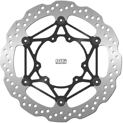 Disque de frein moto fixe wave NG Brake Disc DIS1832X Argenté 296 mm Unisex - Publicité Disque de frein moto fixe wave NG Brake Disc DIS1832X Argenté 296 mm Unisex - Publicité