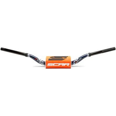 Guidon moto Scar O² High Bleu TU Unisex - Publicité Guidon moto Scar O² High Bleu TU Unisex - Publicité
