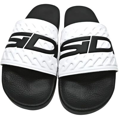 Claquettes Sidi Blanc 46 Unisex - Publicité Claquettes Sidi Blanc 46 Unisex - Publicité