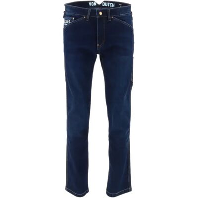 Jeans moto Von Dutch Carter Bleu 41 Unisex - Publicité Jeans moto Von Dutch Carter Bleu 41 Unisex - Publicité