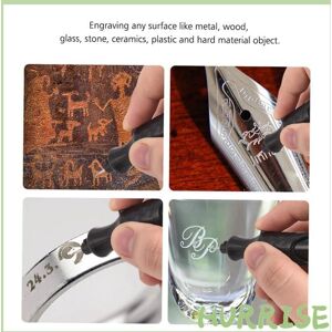 Garosa Graveur stylo de gravure électrique mini machine à graver sans fil outils de sculpture kit de bureau materiel Bleu Rouge - Publicité Garosa Graveur stylo de gravure électrique mini machine à graver sans fil outils de sculpture kit de bureau materiel Bleu Rouge - Publicité