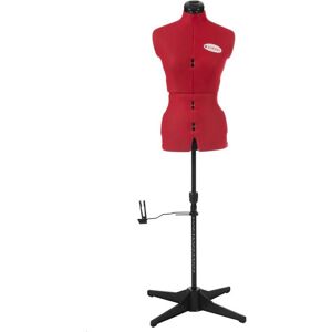 Singer FG952 Mannequin de Couture réglable Femme Buste Taille 36 à 44 S/M - Rouge Rouge - Publicité Singer FG952 Mannequin de Couture réglable Femme Buste Taille 36 à 44 S/M - Rouge Rouge - Publicité