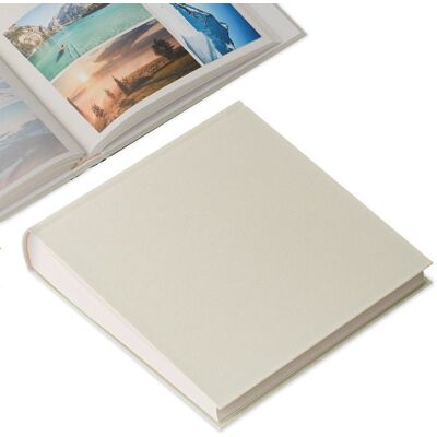 ACROPAQ Album Photo Scrapbooking- 100 pages pour 600 photos- Pour 9x13 cm 10x15 cm et 13x18 cm- Livre Photo en Lin- Beige Beige - Publicité ACROPAQ Album Photo Scrapbooking- 100 pages pour 600 photos- Pour 9x13 cm 10x15 cm et 13x18 cm- Livre Photo en Lin- Beige Beige - Publicité