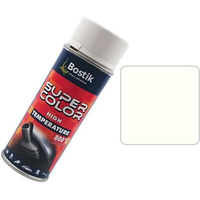 BOSTIK / DEN BRAVEN Peinture en aérosol haute température 400 ml (blanc) - Publicité BOSTIK / DEN BRAVEN Peinture en aérosol haute température 400 ml (blanc) - Publicité