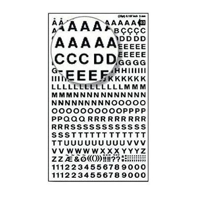 APLI - Transferable Letters and Numbers - Lettres et chiffres - Publicité APLI - Transferable Letters and Numbers - Lettres et chiffres - Publicité