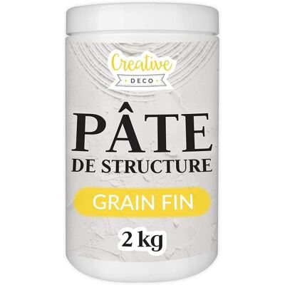 Pâte de modelage artistique Creative Deco - Blanc - 2kg - Fournitures artistiques - Publicité Pâte de modelage artistique Creative Deco - Blanc - 2kg - Fournitures artistiques - Publicité