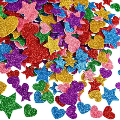 Generic Autocollants Coeur Etoile - 350 Pièces - Mousse EVA Pailletée - Adhésif Auto - Décoration Mariage Fê ACCESSOIRES POUR PULVERISATEUR - Publicité Generic Autocollants Coeur Etoile - 350 Pièces - Mousse EVA Pailletée - Adhésif Auto - Décoration Mariage Fê ACCESSOIRES POUR PULVERISATEUR - Publicité