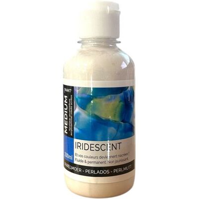 Vernis - Finition - Iridescent - Pour peinture acrylique - AMT - Flacon 200ml - Publicité Vernis - Finition - Iridescent - Pour peinture acrylique - AMT - Flacon 200ml - Publicité