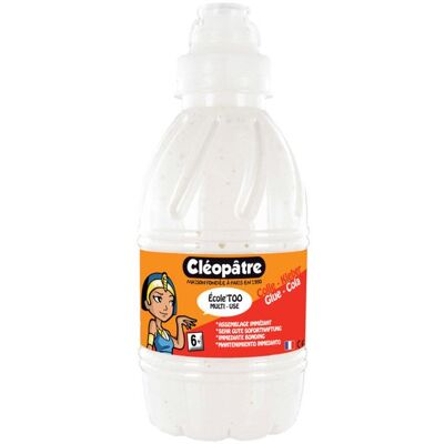 Colle - Cléopâtre - AE-570 - Liquide blanche - 570g - Résistante à leau Blanc - Publicité Colle - Cléopâtre - AE-570 - Liquide blanche - 570g - Résistante à leau Blanc - Publicité