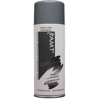 Peinture en spray gris ciment ART - Bouteille 330 ml, Bonne résistance, Surface sèche et sans graisse - Publicité Peinture en spray gris ciment ART - Bouteille 330 ml, Bonne résistance, Surface sèche et sans graisse - Publicité