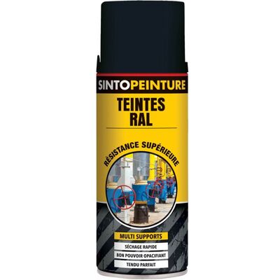 SINTO 7016 Gris Anthracite Spray Antirouille - Peinture - Publicité SINTO 7016 Gris Anthracite Spray Antirouille - Peinture - Publicité