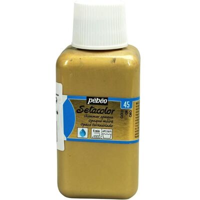 Setacolor Opak Doré de Pebeo - Peinture pour tissus et artisanat - 250 ml - Publicité Setacolor Opak Doré de Pebeo - Peinture pour tissus et artisanat - 250 ml - Publicité