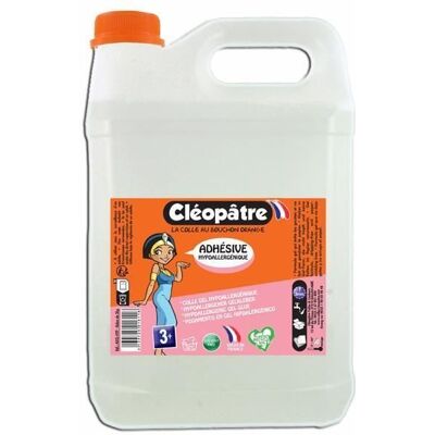 Colle - CLEOPATRE - Hypoallergénique - 2 kg - Transparent - Adhésive - Publicité Colle - CLEOPATRE - Hypoallergénique - 2 kg - Transparent - Adhésive - Publicité