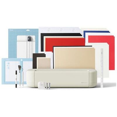 Machine de découpe Cricut™ Explore™ 5 Beige + Pack Essentiels Beige - Publicité Machine de découpe Cricut™ Explore™ 5 Beige + Pack Essentiels Beige - Publicité