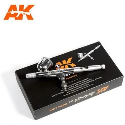 Aérographe - AK Interactive AK9000 - 0.3mm - Facilité dutilisation - Précision maximale Blanc - Publicité Aérographe - AK Interactive AK9000 - 0.3mm - Facilité dutilisation - Précision maximale Blanc - Publicité