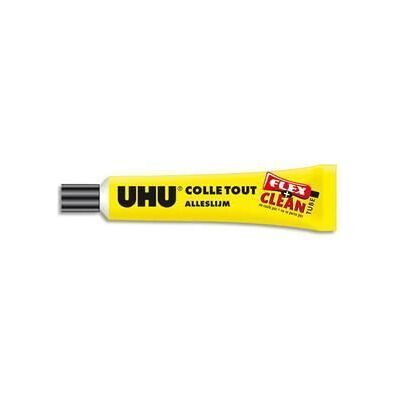 Colle liquide - UHU - Flex & Clean 20 g - Anti-goutte - Transparente - Permanente - Publicité Colle liquide - UHU - Flex & Clean 20 g - Anti-goutte - Transparente - Permanente - Publicité
