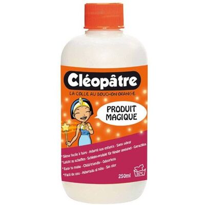 Produit pour la fabrication de slime - CLEOPATRE - 250 ml - Blanc - Facile à utiliser - Pour enfants Blanc - Publicité Produit pour la fabrication de slime - CLEOPATRE - 250 ml - Blanc - Facile à utiliser - Pour enfants Blanc - Publicité