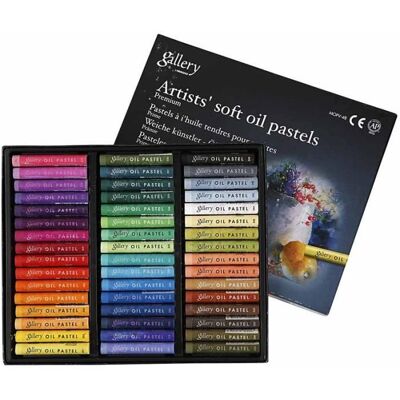 Set de Pastels à l'huile CC Hobby - Premium, 10mm, 7cm, Couleurs assorties - Publicité Set de Pastels à l'huile CC Hobby - Premium, 10mm, 7cm, Couleurs assorties - Publicité