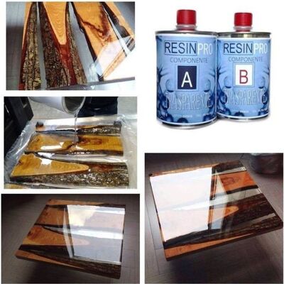 Resin Pro - Epoxy Transparente Effet Eau 800g - Epoxy resin - Publicité Resin Pro - Epoxy Transparente Effet Eau 800g - Epoxy resin - Publicité