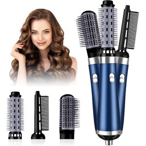 JTY Brosse Soufflante Hair Styler Air Styler 1000W Seche Cheveux Ionique Brosse Chauffante 3 en 1 3 Buses de Coif BROSSE SOUFFLANTE Bleu - Publicité JTY Brosse Soufflante Hair Styler Air Styler 1000W Seche Cheveux Ionique Brosse Chauffante 3 en 1 3 Buses de Coif BROSSE SOUFFLANTE Bleu - Publicité